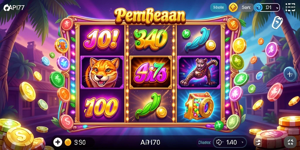 Screenshot gameplay API77 menunjukkan keseruan dan grafis yang memukau.