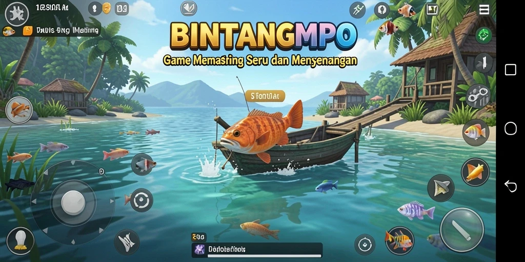 Tangkapan ikan yang luar biasa dalam gameplay BINTANGMPO.