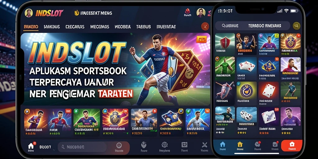 Tampilan intuitif dan menarik dari gameplay <strong>INDSLOT</strong> Sportsbook.